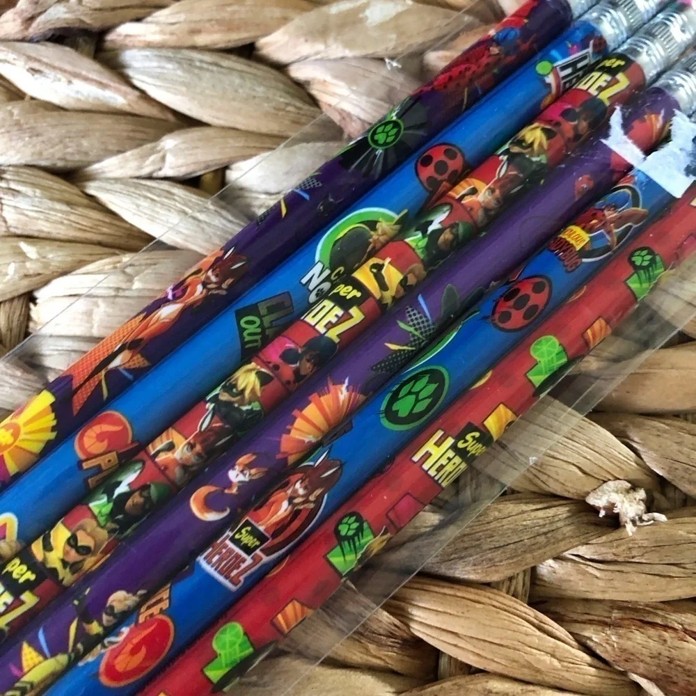 Miraculous 6 pack No. 2 pencils
